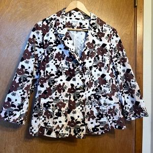Joan Rivers Floral Blazer